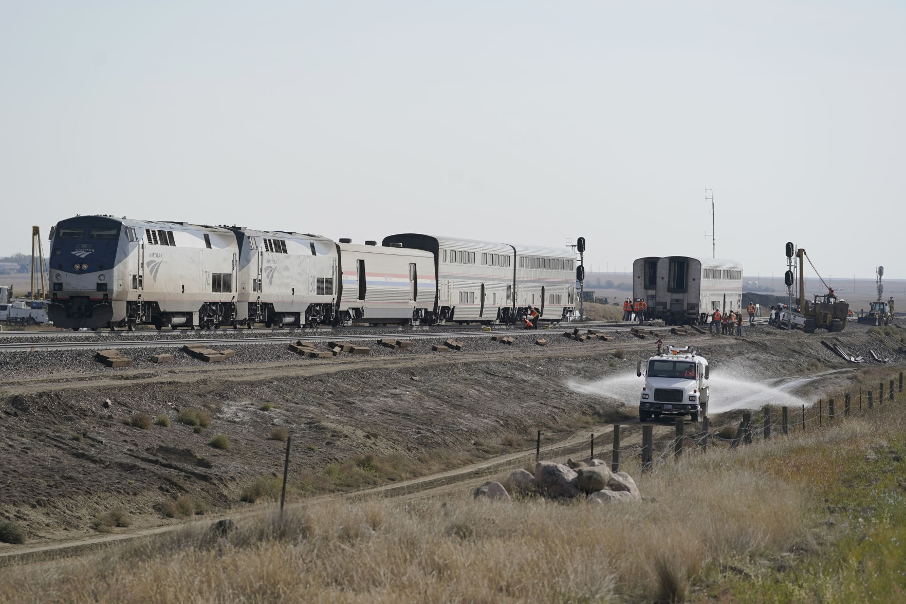 Amtrak Train Derails